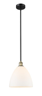 Edison One Light Mini Pendant in Black Antique Brass (405|616-1S-BAB-GBD-121)