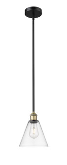 Edison One Light Mini Pendant in Black Antique Brass (405|616-1S-BAB-GBC-82)