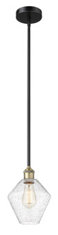 Edison One Light Mini Pendant in Black Antique Brass (405|616-1S-BAB-G654-8)