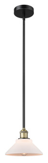 Edison One Light Mini Pendant in Black Antique Brass (405|616-1S-BAB-G131)