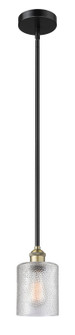 Edison One Light Mini Pendant in Black Antique Brass (405|616-1S-BAB-G112)