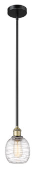 Edison One Light Mini Pendant in Black Antique Brass (405|616-1S-BAB-G1013)