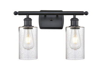 Ballston Two Light Bath Vanity in Matte Black (405|516-2W-BK-G804)