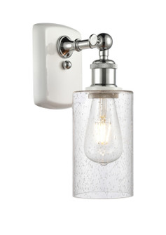 Ballston One Light Wall Sconce in White Polished Chrome (405|516-1W-WPC-G804)