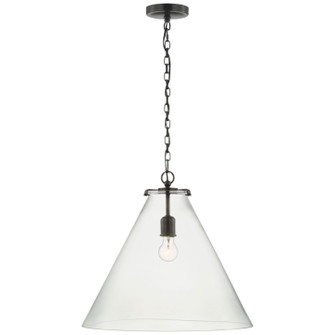 Katie Conical LED Pendant in Bronze (268|TOB 5227BZ/G6-CG)