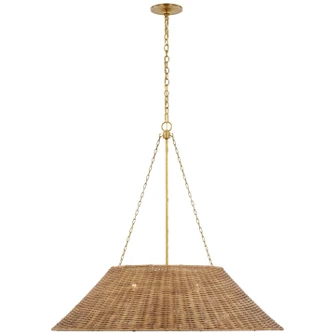 Corinne LED Pendant in Soft Brass (268|MF 5036SB-NTW)
