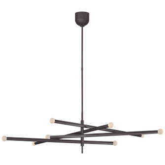 Rousseau LED Chandelier in Bronze (268|KW 5589BZ-ECG)