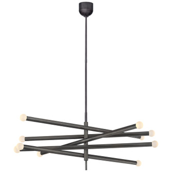 Rousseau LED Chandelier in Bronze (268|KW 5587BZ-ECG)