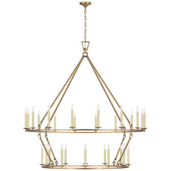 Darlana Ring LED Chandelier in Gilded Iron (268|CHC 5277GI)