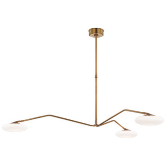 Brindille LED Chandelier in Soft Brass (268|CD 5010SB-WG)