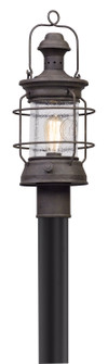 Atkins One Light Post Lantern in Centennial Rust (67|P5055-HBZ)
