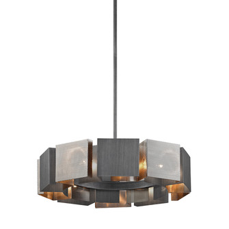 Impression Ten Light Chandelier in Graphite/Burnished Nickel (67|F6045-GRA/BN)