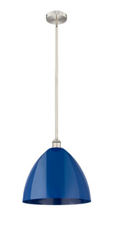 Edison One Light Mini Pendant in Brushed Satin Nickel (405|616-1S-SN-MBD-16-BL)