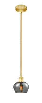 Edison One Light Mini Pendant in Satin Gold (405|616-1S-SG-G93)