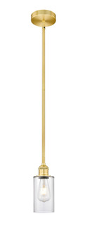 Edison One Light Mini Pendant in Satin Gold (405|616-1S-SG-G802)