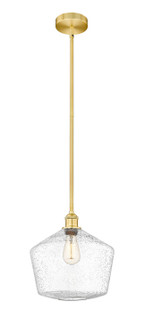 Edison One Light Mini Pendant in Satin Gold (405|616-1S-SG-G654-12) Edison One Light Mini Pendant in Satin Gold (405|616-1S-SG-G654-12)