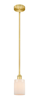 Edison One Light Mini Pendant in Satin Gold (405|616-1S-SG-G341)