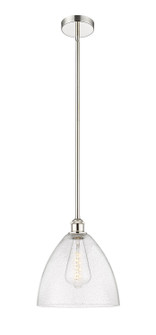 Edison One Light Mini Pendant in Polished Nickel (405|616-1S-PN-GBD-124)