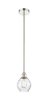 Edison One Light Mini Pendant in Polished Nickel (405|616-1S-PN-G362)