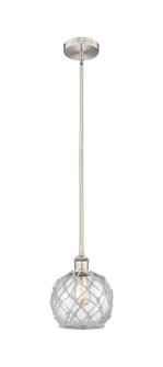 Edison LED Mini Pendant in Polished Nickel (405|616-1S-PN-G121-8RB-LED)