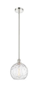 Edison One Light Mini Pendant in Polished Nickel (405|616-1S-PN-G1215-10)