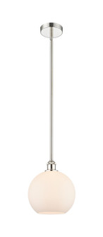 Edison One Light Mini Pendant in Polished Nickel (405|616-1S-PN-G121-10)
