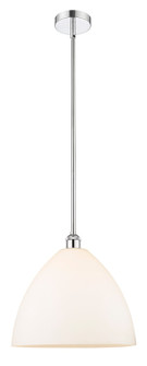 Edison One Light Pendant in Polished Chrome (405|616-1S-PC-GBD-161)