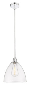 Edison One Light Mini Pendant in Polished Chrome (405|616-1S-PC-GBD-122)