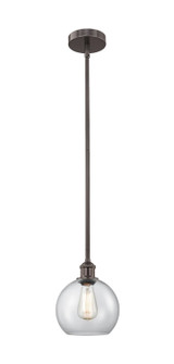 Edison One Light Mini Pendant in Oil Rubbed Bronze (405|616-1S-OB-G122-8)