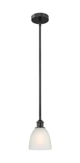 Edison One Light Mini Pendant in Matte Black (405|616-1S-BK-G381)