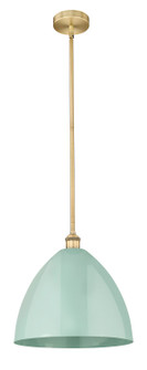 Edison One Light Mini Pendant in Brushed Brass (405|616-1S-BB-MBD-16-SF)
