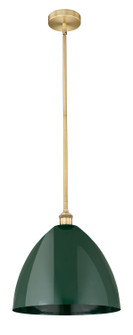 Edison One Light Mini Pendant in Brushed Brass (405|616-1S-BB-MBD-16-GR)