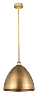 Edison One Light Mini Pendant in Brushed Brass (405|616-1S-BB-MBD-16-BB)