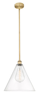 Edison One Light Pendant in Brushed Brass (405|616-1S-BB-GBC-162)