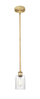 Edison One Light Mini Pendant in Brushed Brass (405|616-1S-BB-G342)