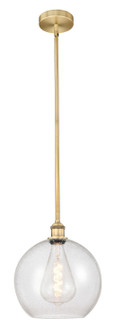 Edison One Light Mini Pendant in Brushed Brass (405|616-1S-BB-G124-12)