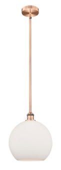 Edison One Light Mini Pendant in Antique Copper (405|616-1S-AC-G121-12)