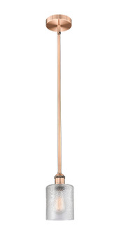 Edison One Light Mini Pendant in Antique Copper (405|616-1S-AC-G112)