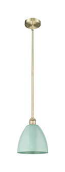 Edison One Light Mini Pendant in Antique Brass (405|616-1S-AB-MBD-9-SF)