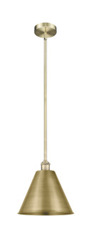 Edison One Light Mini Pendant in Antique Brass (405|616-1S-AB-MBC-12-AB)