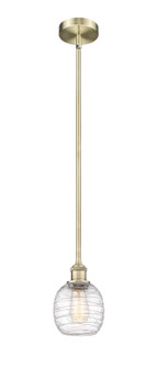 Edison One Light Mini Pendant in Antique Brass (405|616-1S-AB-G1013)