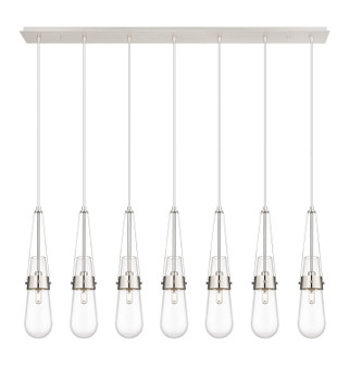 Downtown Urban LED Linear Pendant in Polished Nickel (405|127-452-1P-PN-G452-4CL)