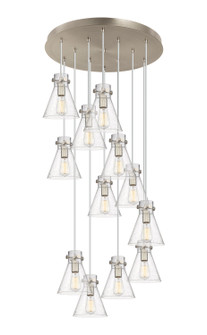 Downtown Urban 12 Light Pendant in Brushed Satin Nickel (405|126-410-1PS-SN-G411-8SDY)