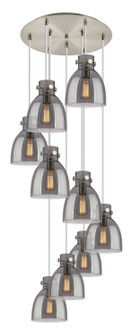 Downtown Urban Two Light Pendant in Brushed Satin Nickel (405|119-410-1PS-SN-G412-8SM)