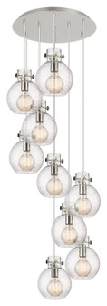 Newton Seven Light Pendant in Polished Nickel (405|119-410-1PS-PN-G410-8SDY)