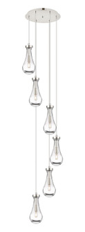Downtown Urban LED Pendant in Polished Nickel (405|116-451-1P-PN-G451-5CL)
