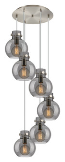 Newton One Light Pendant in Brushed Satin Nickel (405|116-410-1PS-SN-G410-8SM)