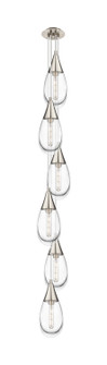 Downtown Urban Six Light Pendant in Brushed Satin Nickel (405|106-450-1P-SN-G450-6CL)