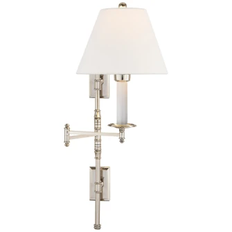 Dorchester3 One Light Swing Arm Wall Sconce in Polished Nickel (268|CHD 5102PN-L)
