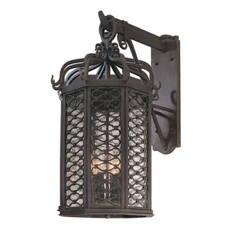 Los Olivos Four Light Wall Lantern in Textured Iron (67|B2374-TRN)